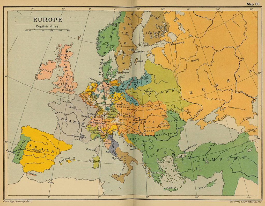 Europe in 1800