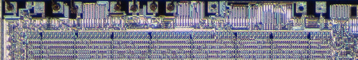 Top of a 6502