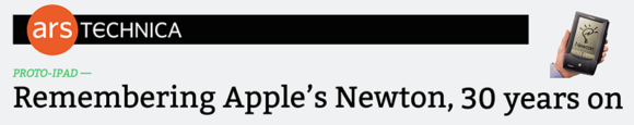 Remembering he Apple Newton